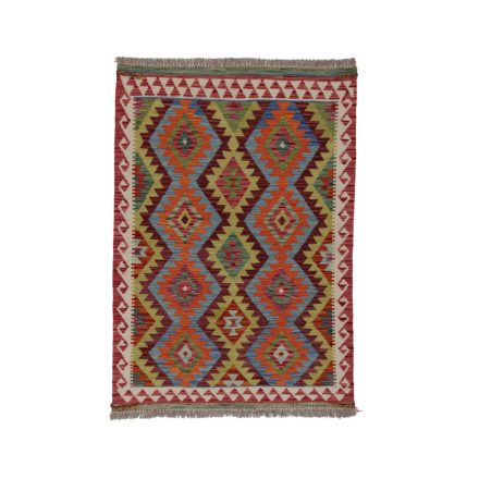 Kelim teppich Chobi 141x100 handgewebter wolle Kilim 