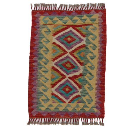 Kelim teppich Afghan Chobi 90x65 handgewebter ethnischer Kelim