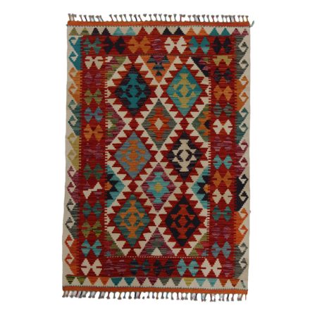 Kelim teppich Afghan Chobi 150x101 handgewebter ethnischer Kelim