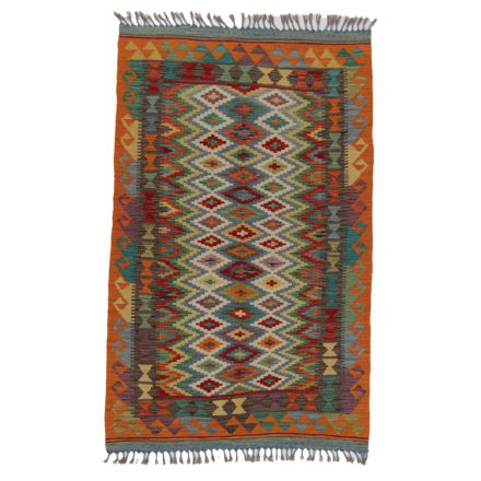 Kelim teppich Afghan Chobi 99x159 handgewebter ethnischer Kelim