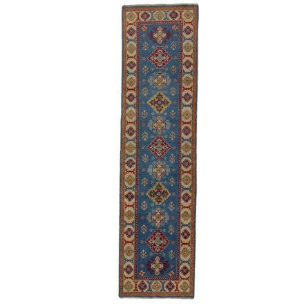 Kazak Teppich läufer 79x300 handgeknüpfter Teppich für den Flur