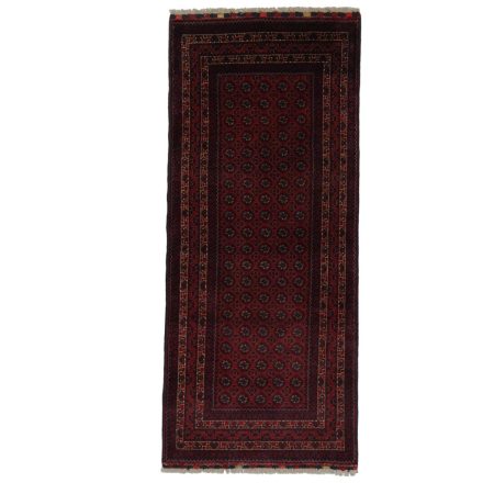 Afghanischer Teppich Khojaroshnai 80x186 handgeknüpfter orientalischer Teppich