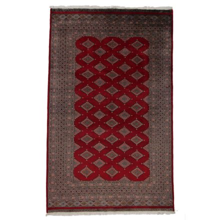 Teppich Pakistan rot Jaldar 156x248 handgeknüpfter Orientteppich