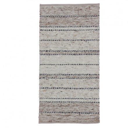 Gewebter Teppich natur Rustic 70 x140 dicker teppich